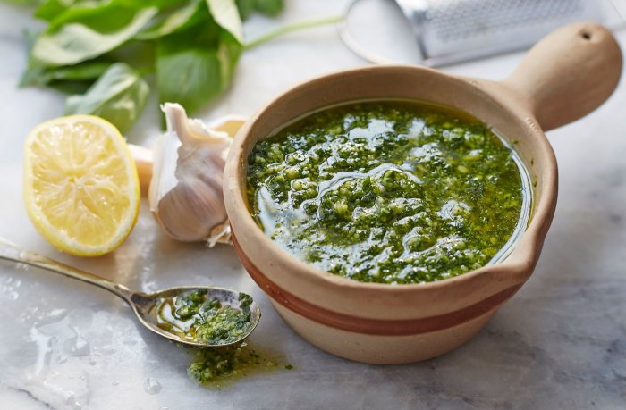 Pesto sauce recipe no nuts