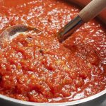 Recipe tomato sauce from fresh tomatoes