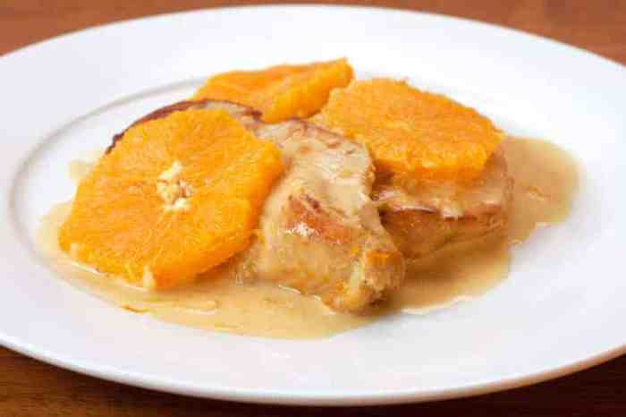 Chicken orange sauce recipe