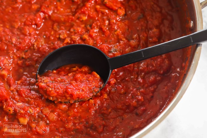 Recipe for homemade spaghetti sauce