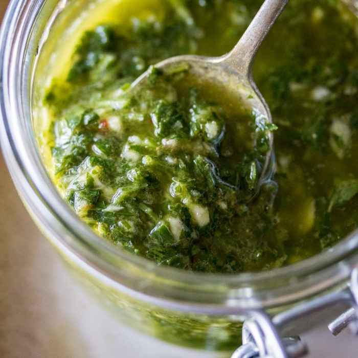 Chimichurri sauce recipe easy