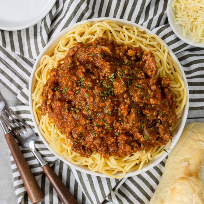 Best pasta meat sauce recipe