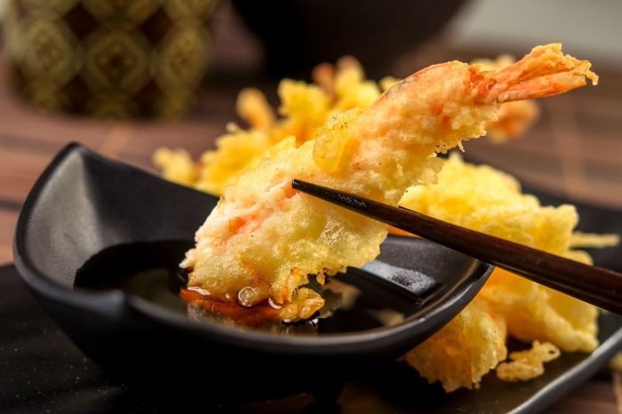 Sauce tempura recipe